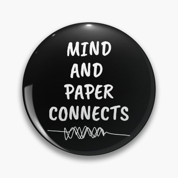 Item preview, mind and paper connects - mental health, anxiety, and journaling designed and sold by Therapy by Sen.