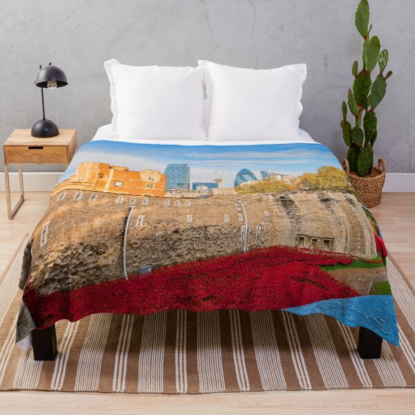 Item preview, Tower Of London Poppies Red Poppy designed and sold by AndyEvansPhotos.