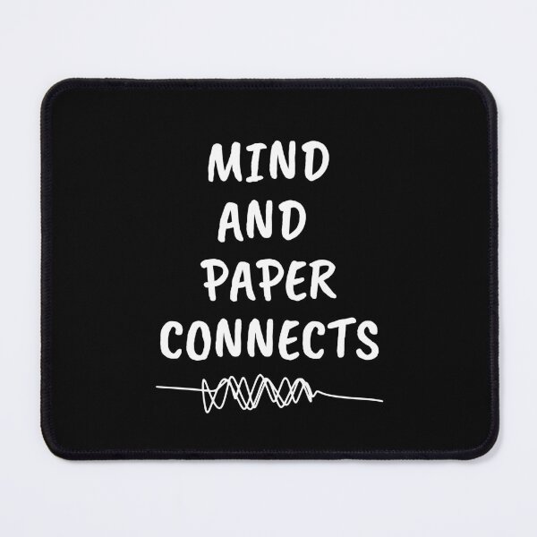 Item preview, mind and paper connects - mental health, anxiety, and journaling designed and sold by Therapy by Sen.