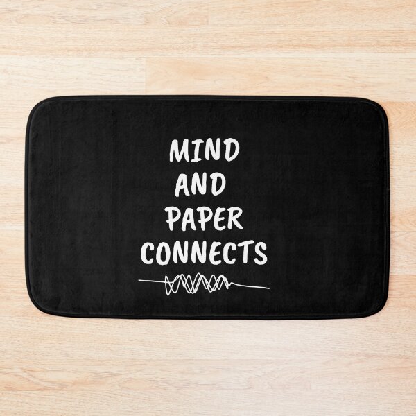 Item preview, mind and paper connects - mental health, anxiety, and journaling designed and sold by Therapy by Sen.