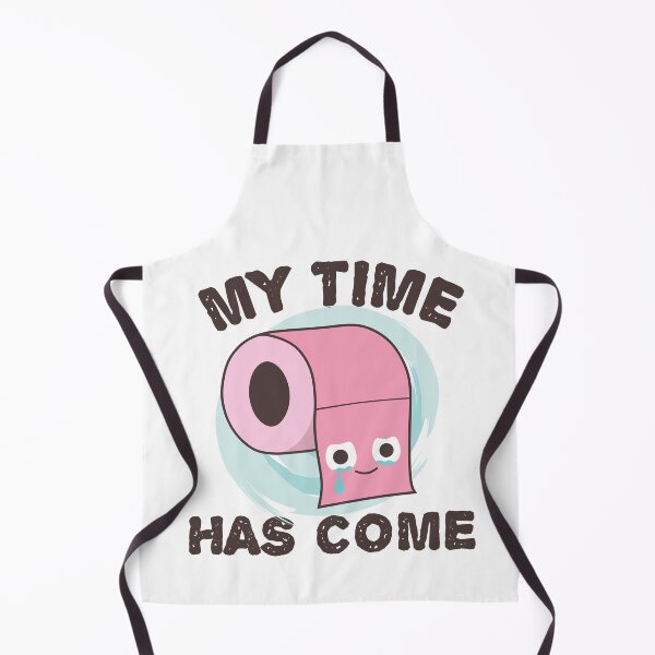 Item preview, Toilet Paper "My time has come", funny wc joke designed and sold by EnzoVectorism.