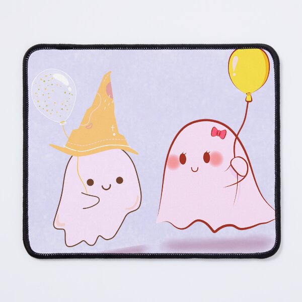 Item preview, Cute gost with hat and balloon designed and sold by Jk-812.