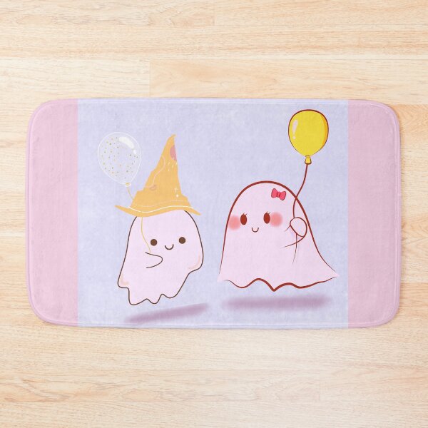 Item preview, Cute gost with hat and balloon designed and sold by Jk-812.