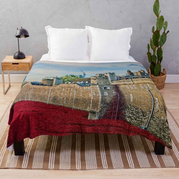 Item preview, Tower Of London Poppies Red Poppy designed and sold by AndyEvansPhotos.