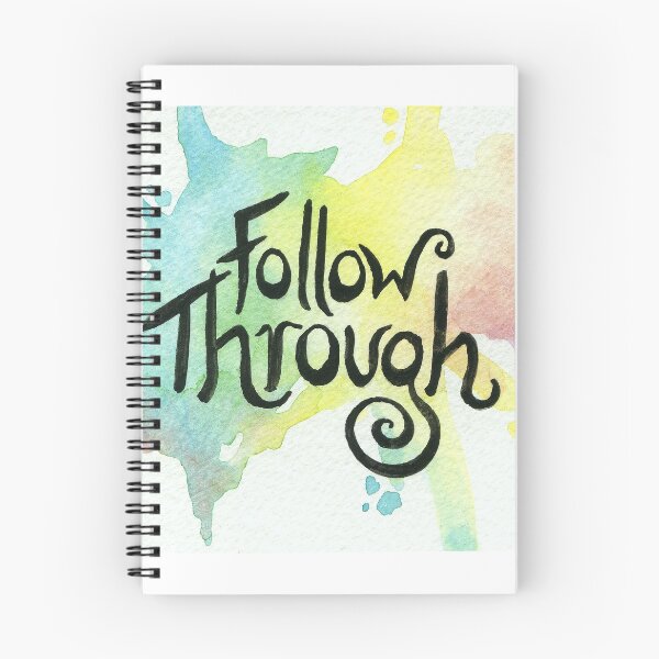 Item preview, Follow Through - My Mantras designed and sold by Melissa Vandiver.