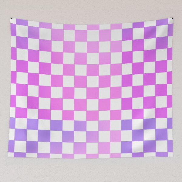 Item preview, Pink and Purple Checkers designed and sold by thefriedegg.