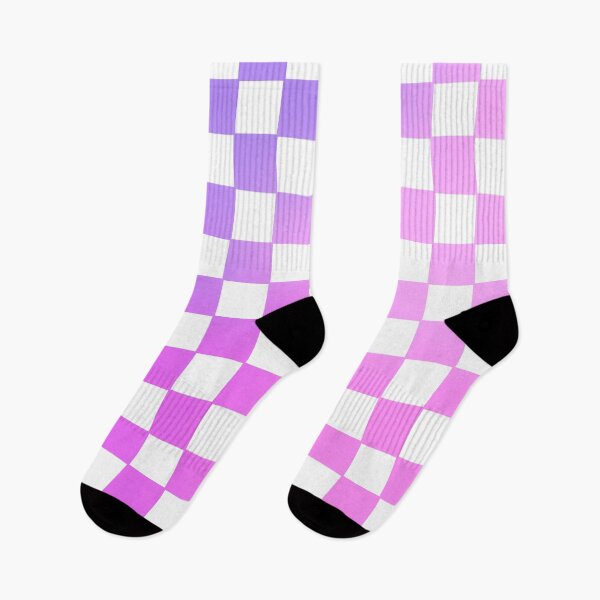 Item preview, Pink and Purple Checkers designed and sold by thefriedegg.