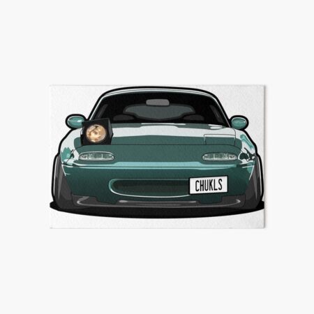 Miata Wink Car Art Board Print