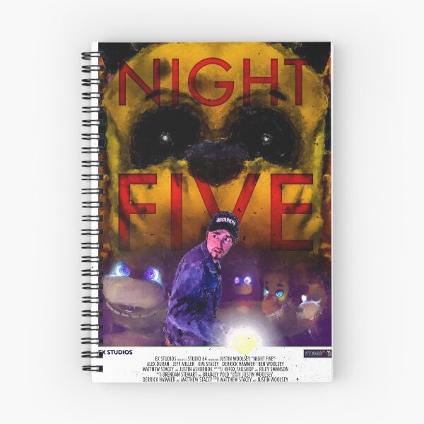 Item preview, NIGHT FIVE official movie poster  designed and sold by GamerSketch.