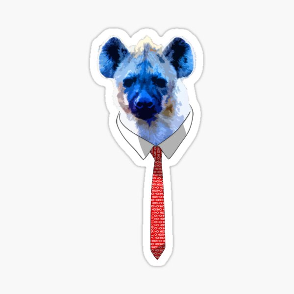 Business Hyena, Casual Christmas Tie Sticker