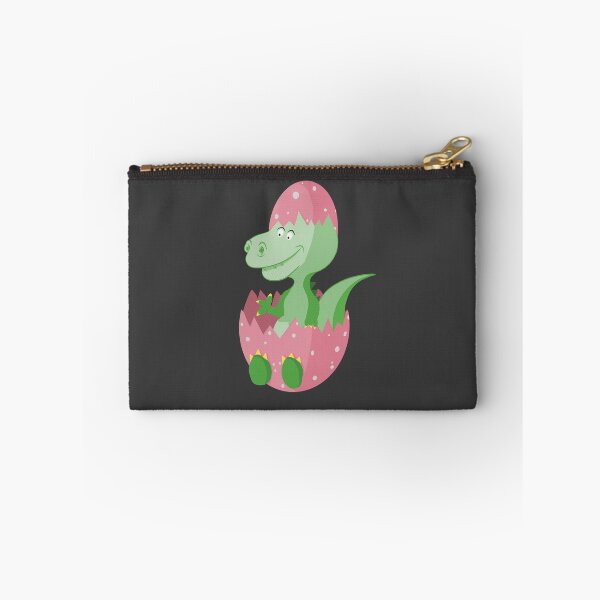 Item preview, A kawaii dinosaur hatched from a pink egg designed and sold by wildpiksel.