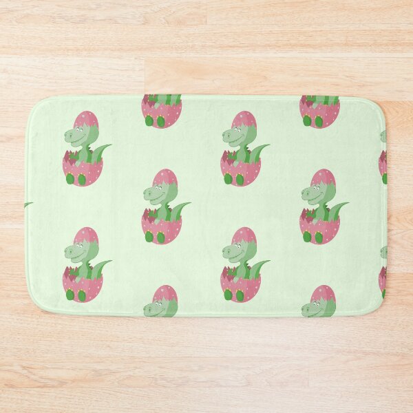 Item preview, A kawaii dinosaur hatched from a pink egg designed and sold by wildpiksel.