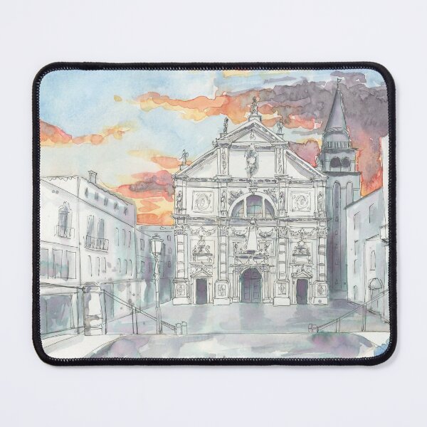 Item preview, Venice San Moise in watercolour designed and sold by Art by Jane and James.