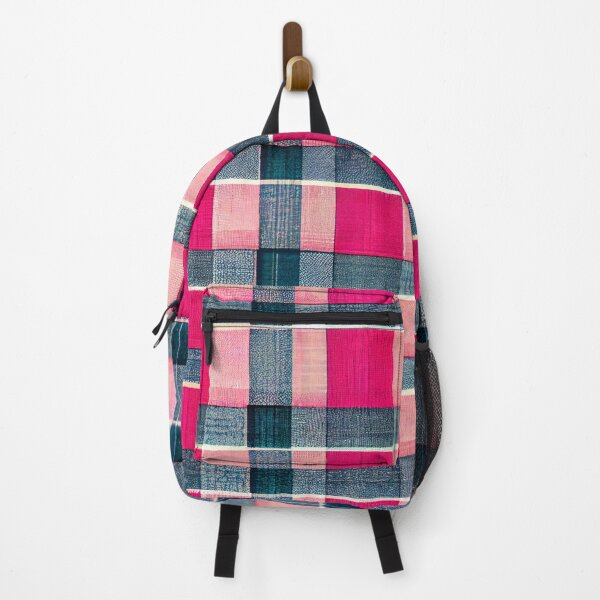 Item preview, Plaid Pink Base Madras Patchwork designed and sold by werewolftogo.