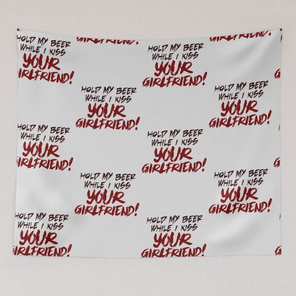 Item preview, Hold my beer while I kiss your girlfriend! designed and sold by KaySaotome.