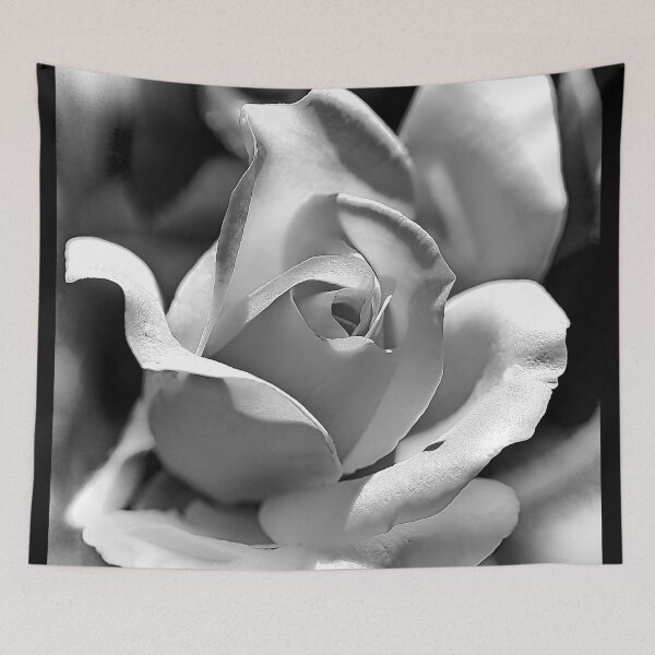 Item preview, BW White Rose designed and sold by ADM  Photography.