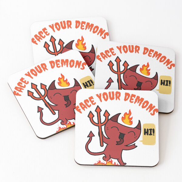 Item preview, Face Your Demons designed and sold by Wickedemporium.