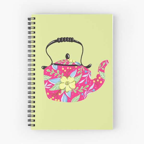 Item preview, Colorful tea pot and cups designed and sold by pinkyfish1010.