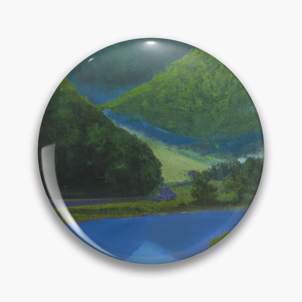 Artikelvorschau, idyllische Landschaft entworfen und verkauft von MyOilArt4you.