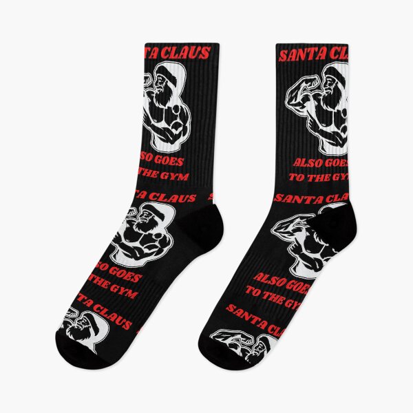 Item preview, Santa Claus Also Goes To The Gym designed and sold by netdota.