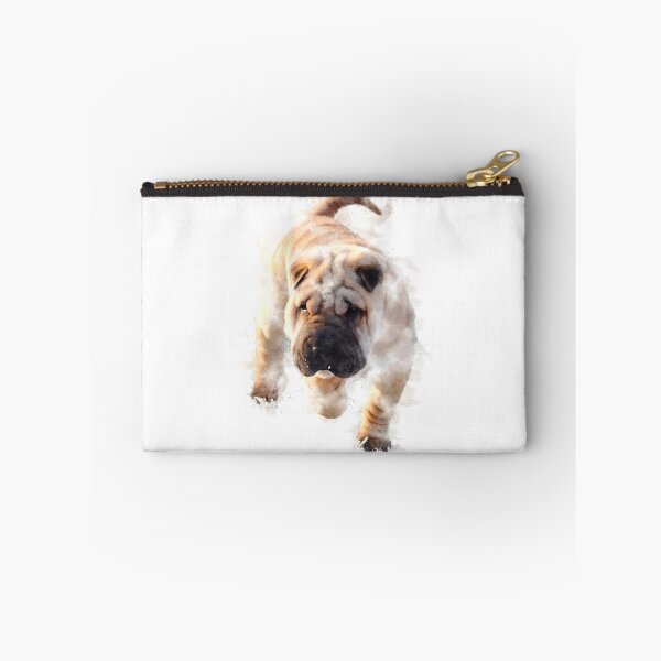 Item preview, Shar Pei puppy Watercolour Artwork designed and sold by Typeglyphs.
