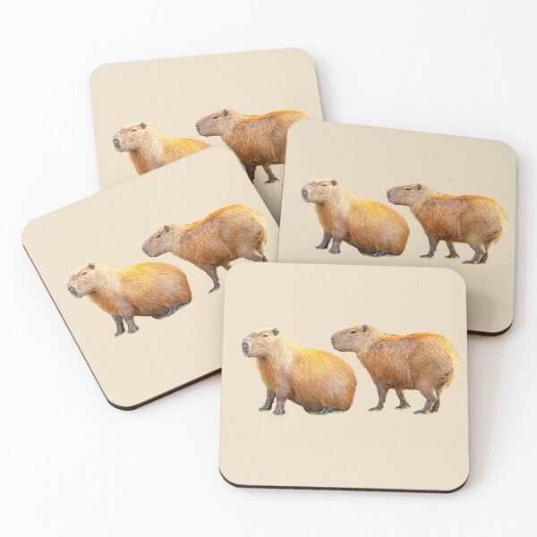 Item preview, I will watch your back Capybara  designed and sold by Dalyndigital Photography.