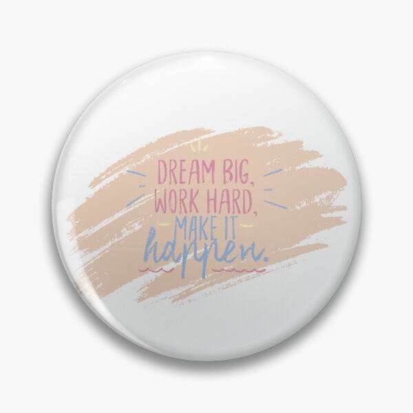 Item preview, Quote of Dream Big Work Hard designed and sold by akartiwa.