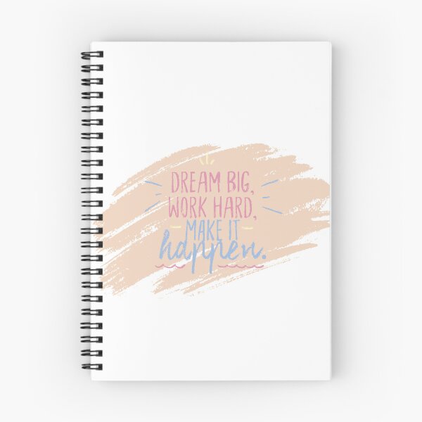 Item preview, Quote of Dream Big Work Hard designed and sold by akartiwa.