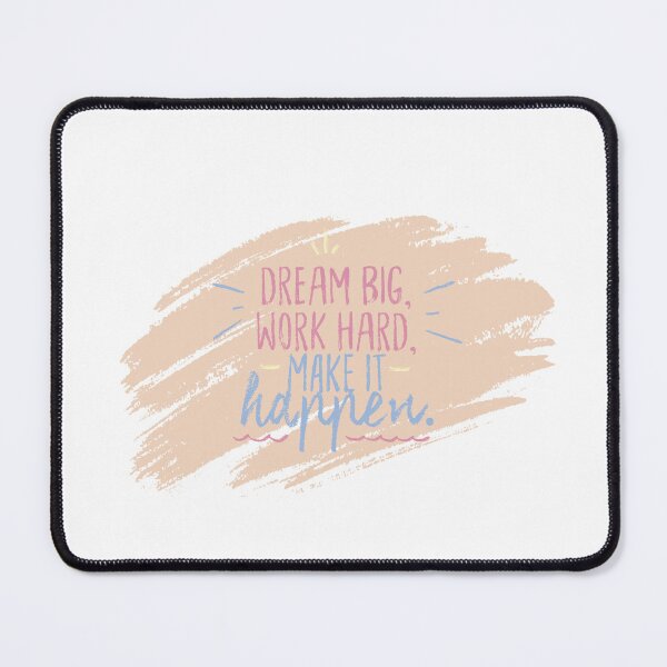 Item preview, Quote of Dream Big Work Hard designed and sold by akartiwa.