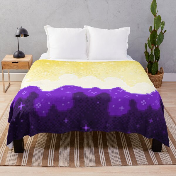 Item preview, Colorblock Galaxy: Yellow, white, purple designed and sold by sp8cebit.