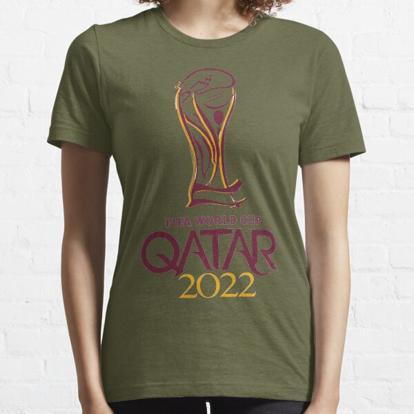World Cup Fifa Qatar 2022 yalla habibi Essential T-Shirt
