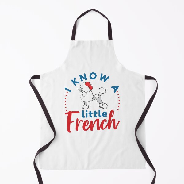 Item preview, I Know a Little French Cute French Poodle Lover designed and sold by jaygo.