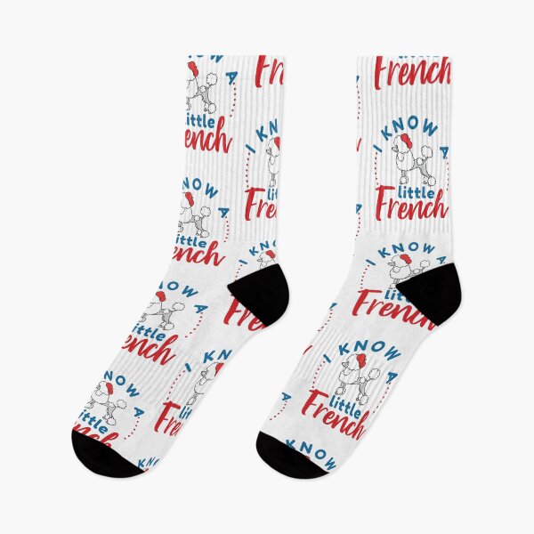 Item preview, I Know a Little French Cute French Poodle Lover designed and sold by jaygo.