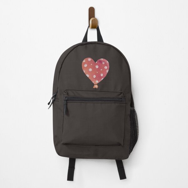 Item preview, love balloon with dot on dark background designed and sold by Yana Mustafina | Boho Soulful Designs.