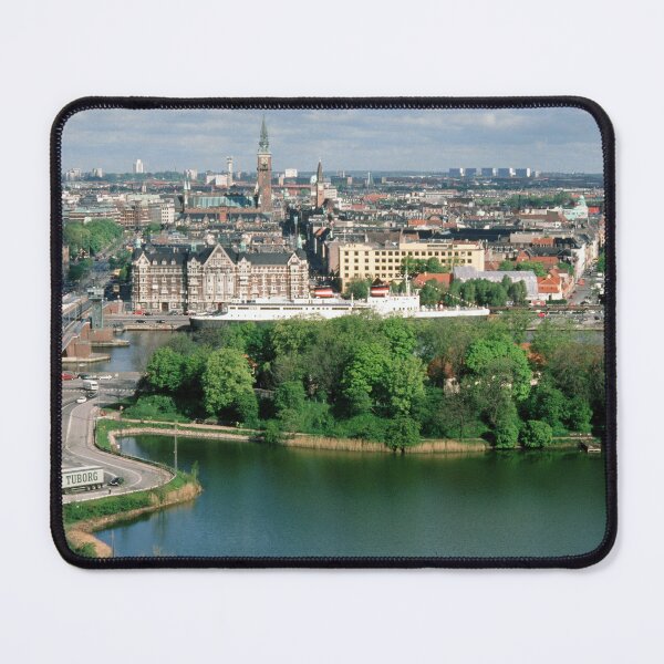 Item preview, 1990s - Aerial view of the of the city of Copenhagen, Denmark designed and sold by thatwaslife.