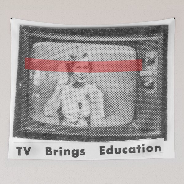 Item preview, Tv brings education  designed and sold by John-Paul Sanders.