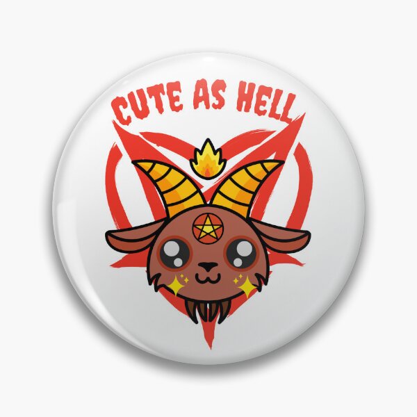 Item preview, Cute As Hell designed and sold by Wickedemporium.