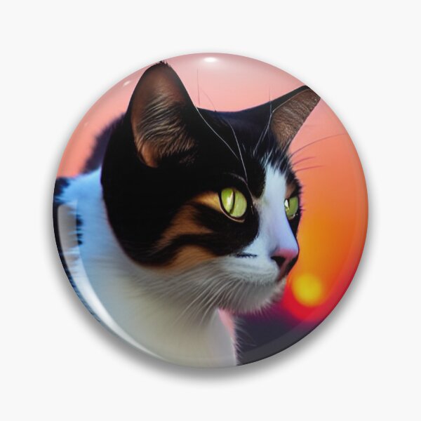 Item preview, Cat Looking At Sunset, View For Cat Lover  designed and sold by hattem.
