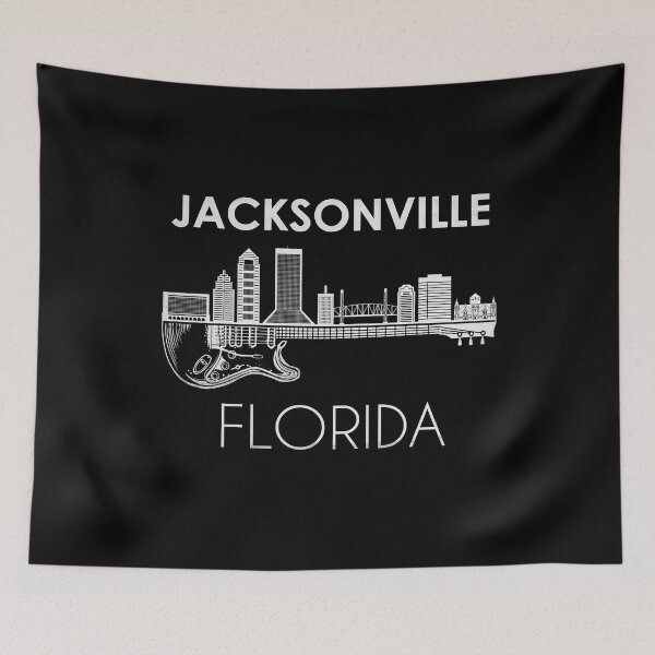 Item preview, Florida Souvenir Men Music Guitar Gift Jacksonville designed and sold by DSWShirts.