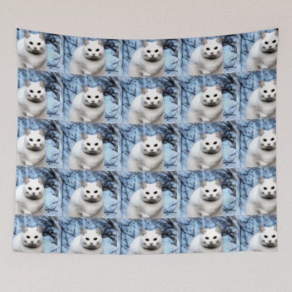 Item preview, The White Cat designed and sold by Forfarlass.