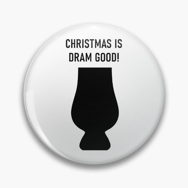 Item preview, Whisky Glencairn - Christmas is Dram Good! designed and sold by RetroCave.