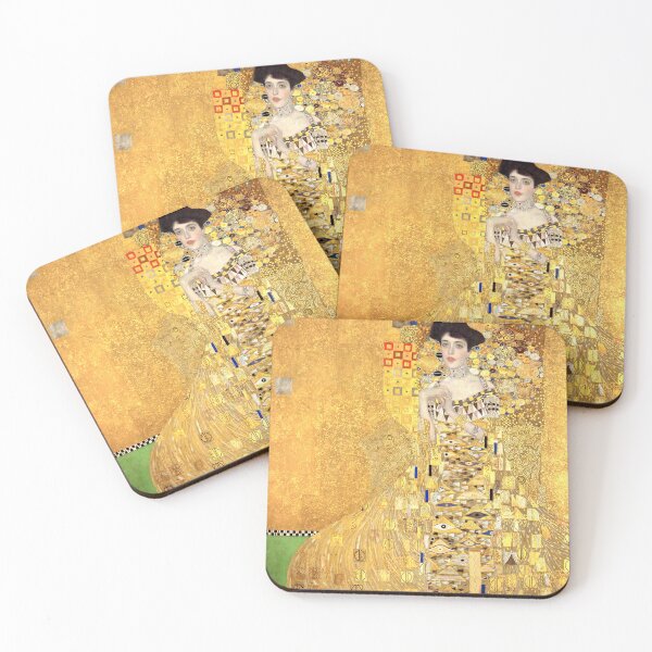 Item preview, Gustav Klimt's Portrait of Adele Bloch-Bauer I (1907) designed and sold by VintageArtRepro.