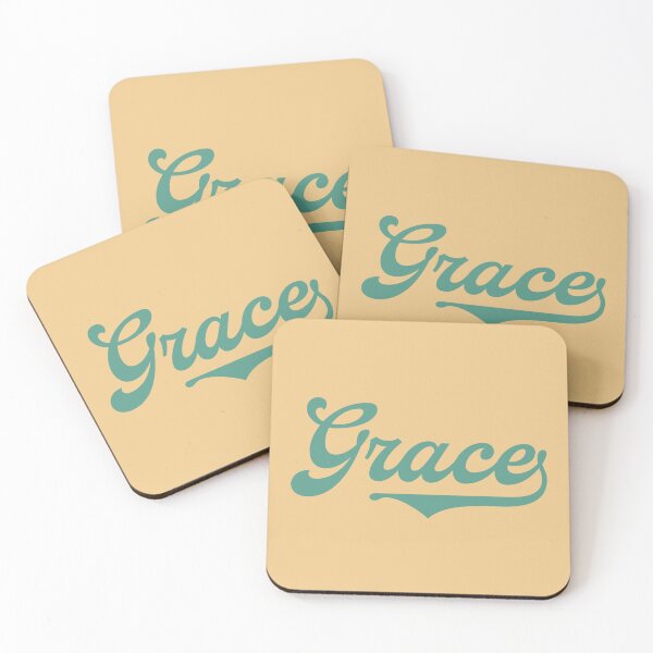 Item preview, Vintage Christian Grace Lettering, Retro Christian Patch designed and sold by vincitdesignco.