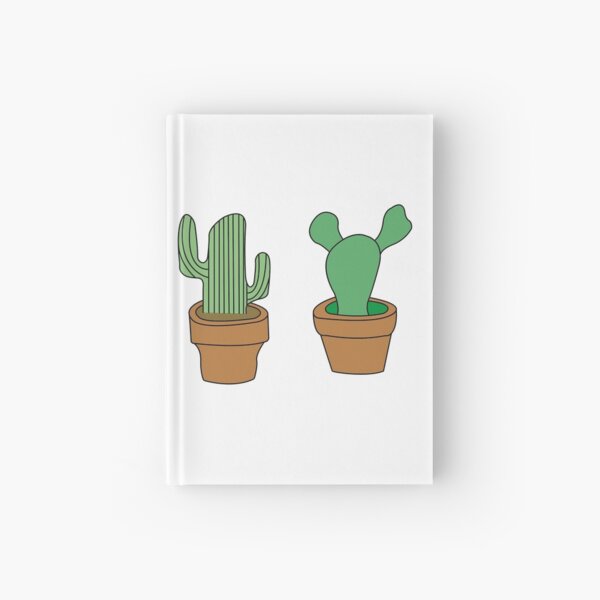 My friendly cactus family Hardcover Journal