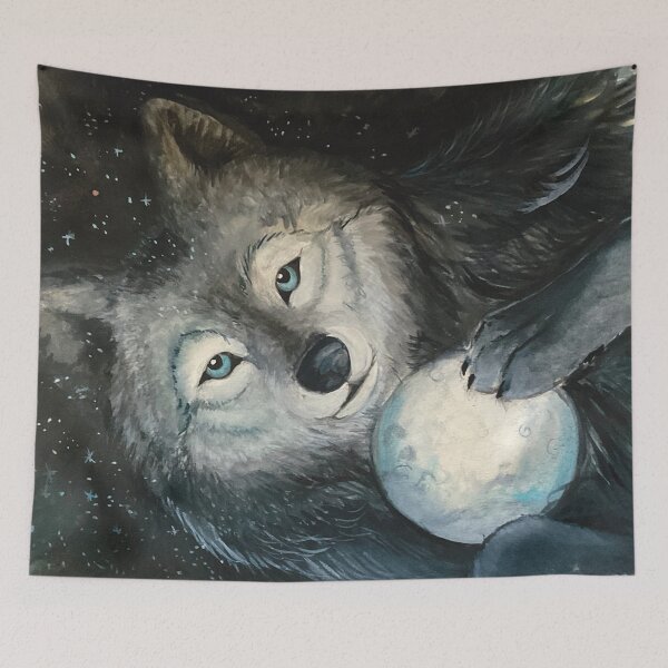 Item preview, moonlight wolf designed and sold by MaouLouv.