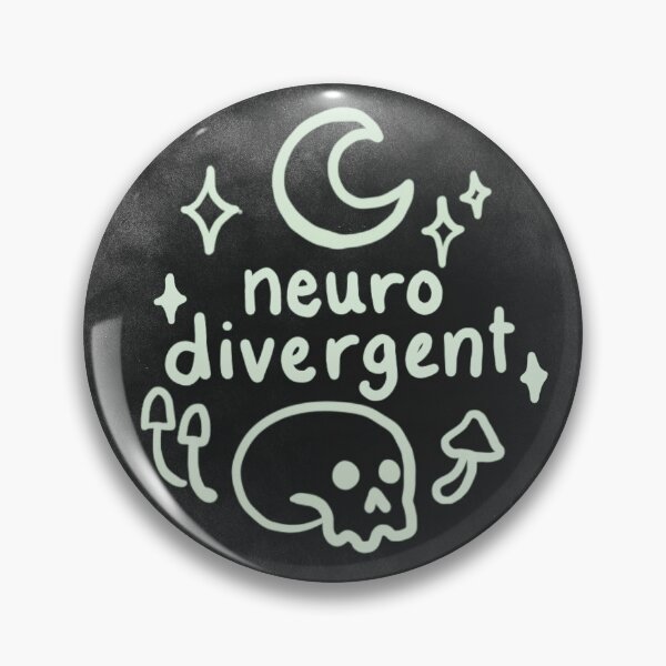 Item preview, neurodivergent - for the spooky designed and sold by smoari.