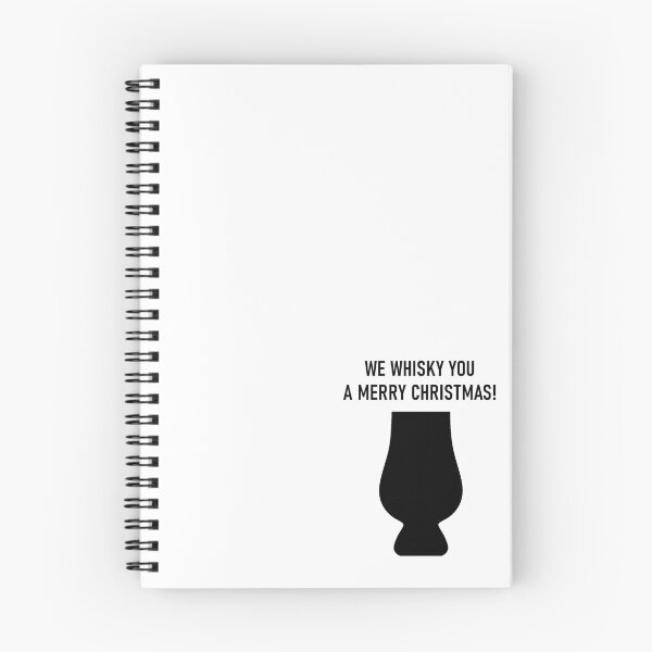 Item preview, Whisky Glencairn - We Whisky You A Merry Christmas! designed and sold by RetroCave.