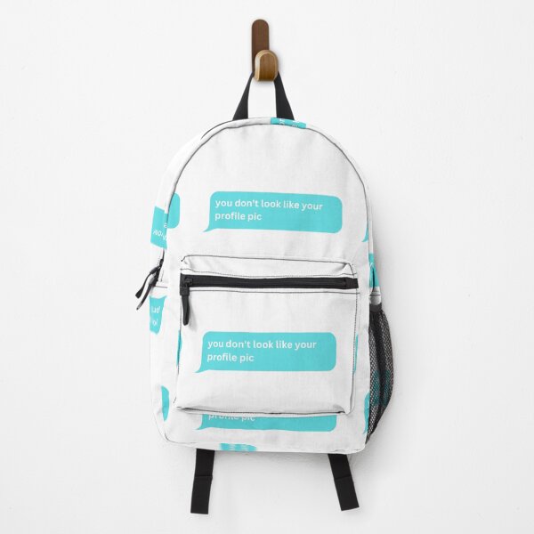 Item preview, you don't look like your profile pic - bubble message designed and sold by justbejoker.