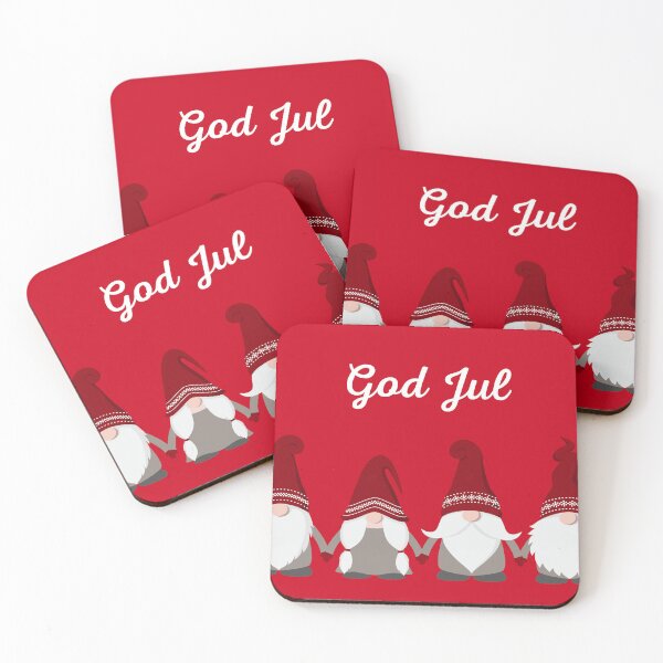 Item preview, God Jul, julekort, merry Christmas in Norwegian, happy Christmas in Norwegian, Norwegian Christmas  designed and sold by Pommallina.