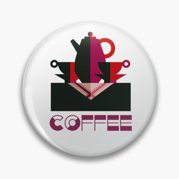 Item preview, Retro coffee print in red designed and sold by LaylaEvans1.